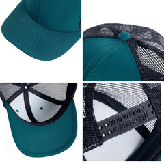 Custom 6-Panel Trucker Hat | Cotton-Poly Mesh Cap for Teams