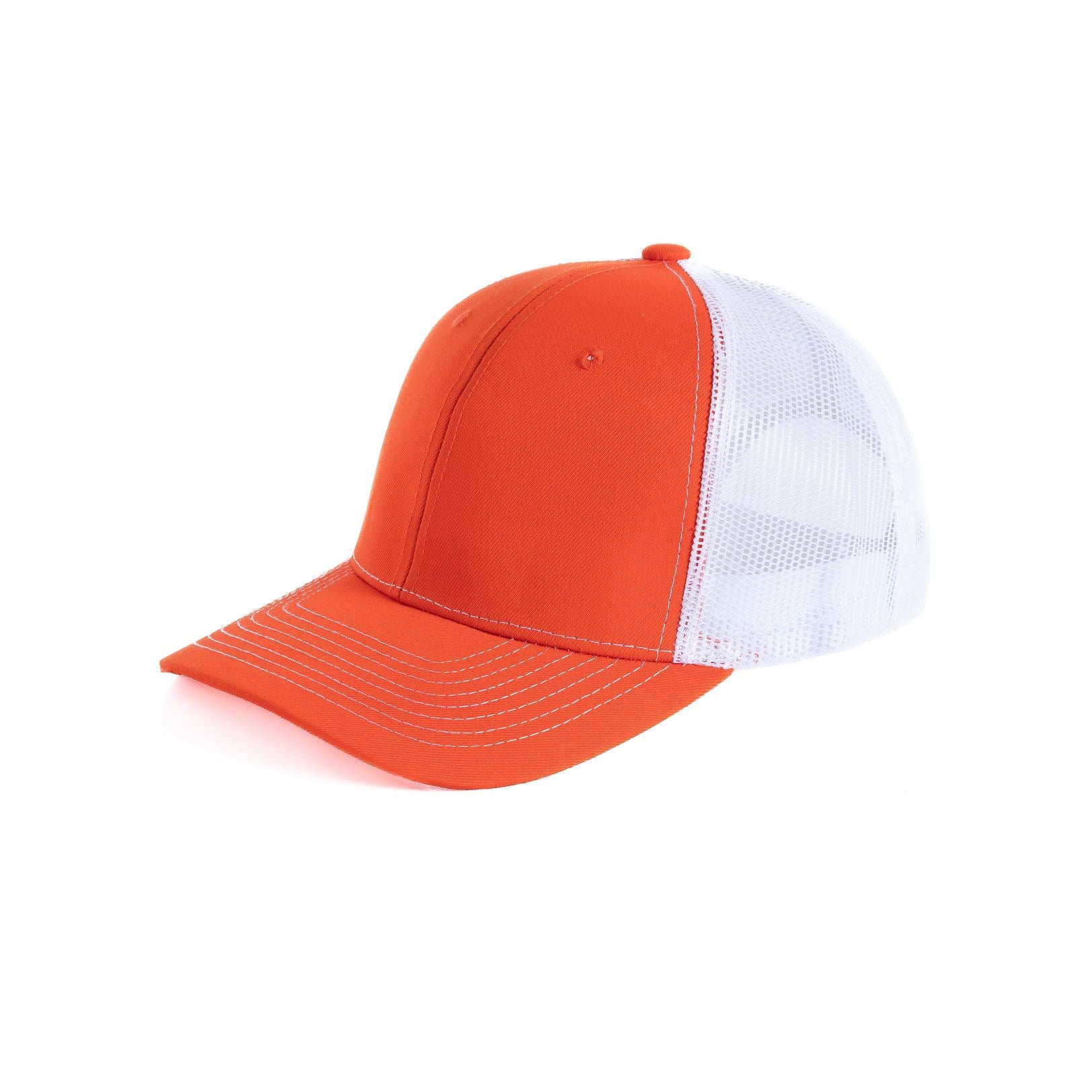 Custom 6-Panel Trucker Hat | Cotton-Poly Mesh Cap for Teams