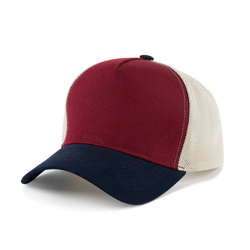 Custom 5-Panel Trucker Hat | Cotton Mesh Cap for Team Uniforms