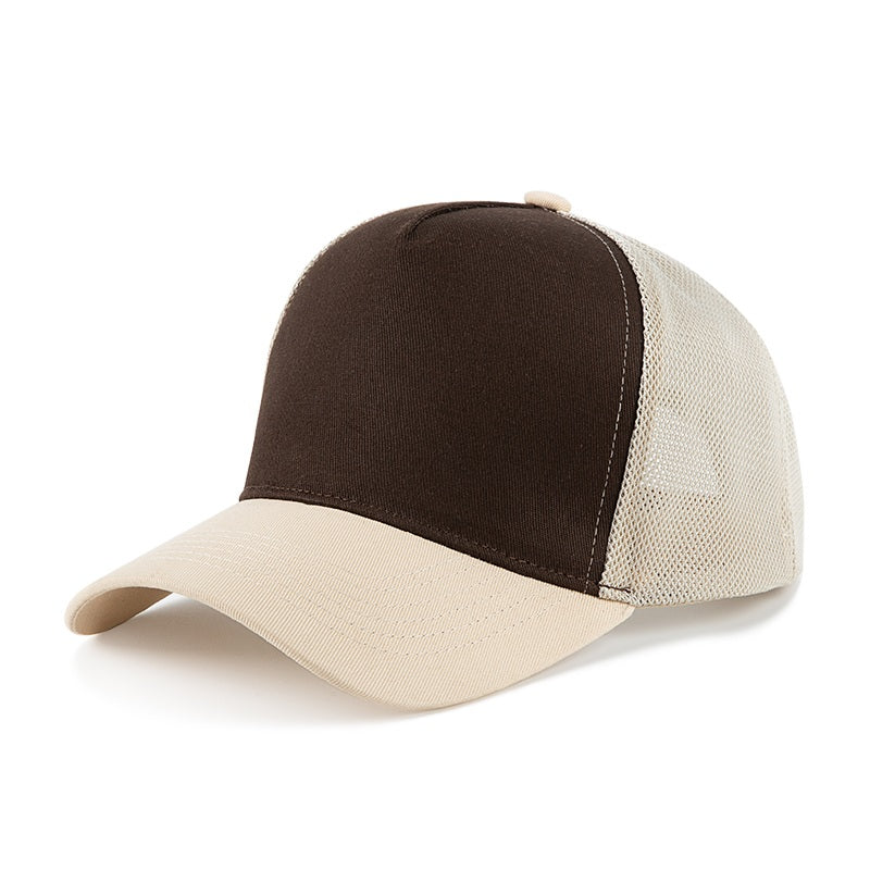 Custom 5-Panel Trucker Hat | Cotton Mesh Cap for Team Uniforms