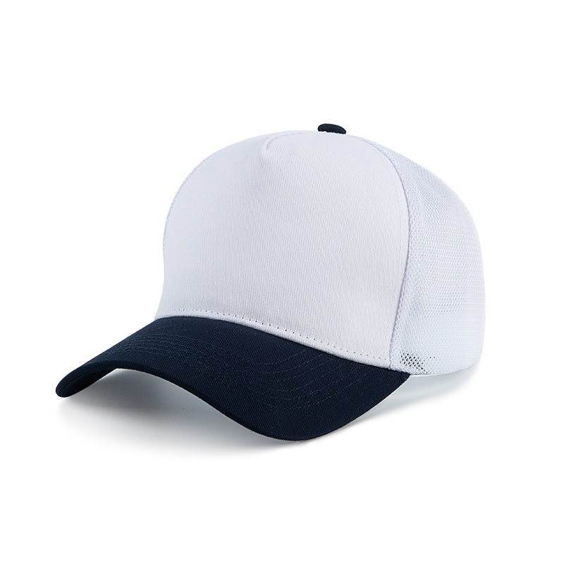 Custom 5-Panel Trucker Hat | Cotton Mesh Cap for Team Uniforms