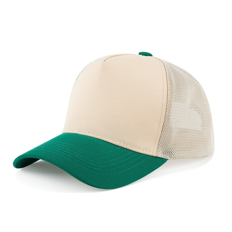 Custom 5-Panel Trucker Hat | Cotton Mesh Cap for Team Uniforms