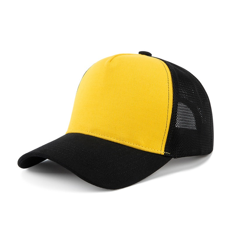 Custom 5-Panel Trucker Hat | Cotton Mesh Cap for Team Uniforms