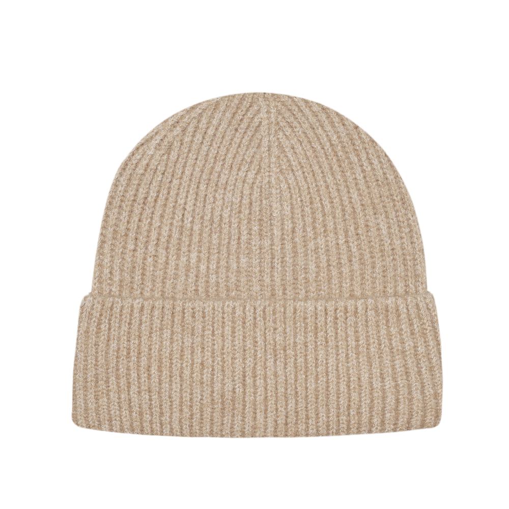 Custom Ribbed Knit Beanie | Washed Brushed Hat For Teams & Merch