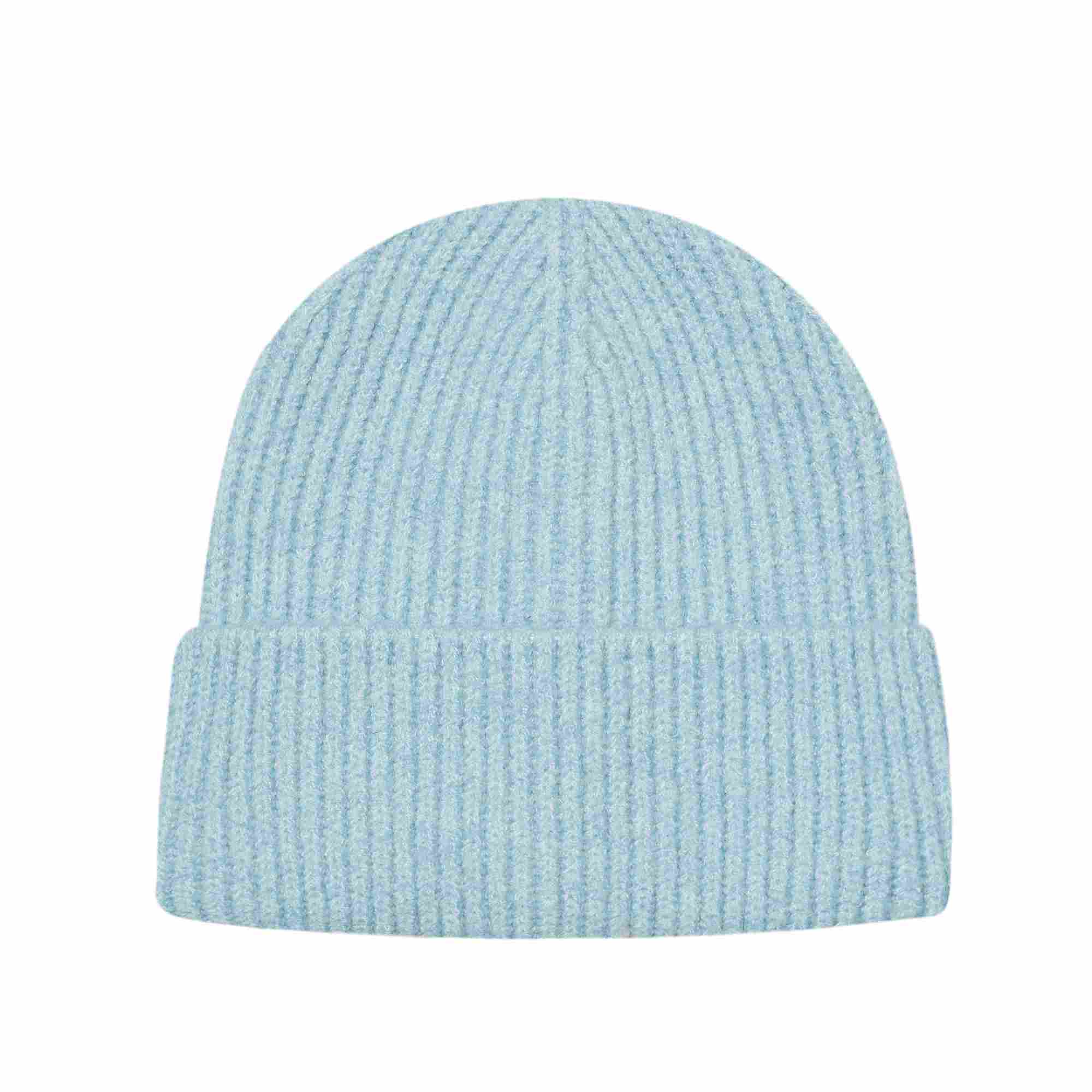 Custom Ribbed Knit Beanie | Washed Brushed Hat For Teams & Merch