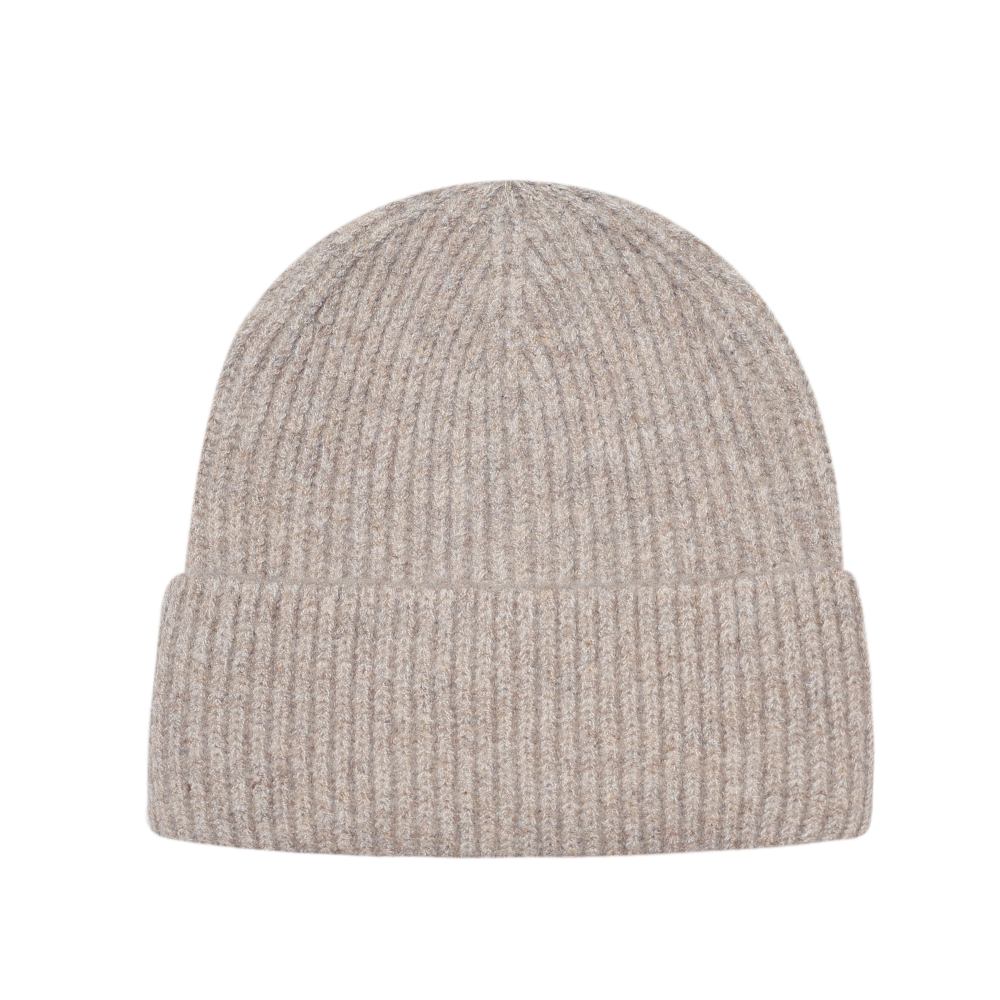 Custom Ribbed Knit Beanie | Washed Brushed Hat For Teams & Merch
