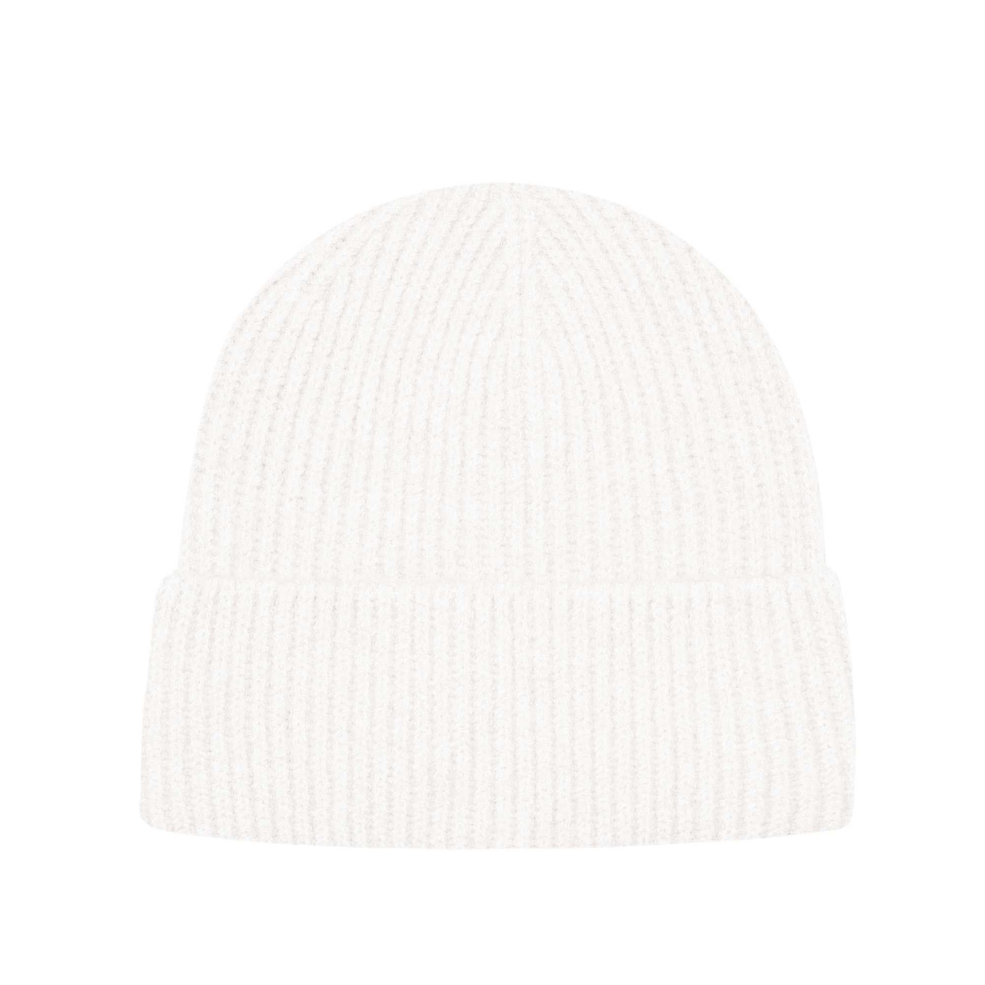 Custom Ribbed Knit Beanie | Washed Brushed Hat For Teams & Merch